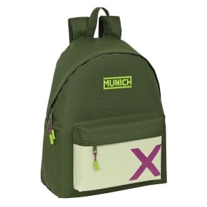 Cartable Munich Bright khaki Vert 33 x 42 x 15 cm