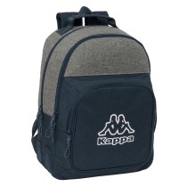 Cartable Kappa Dark navy Gris Blue marine 32 x 42 x 15 cm