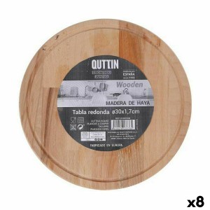 Serving board Quttin Quttin Circular Ø 30 x 1,7 cm (8 Units)