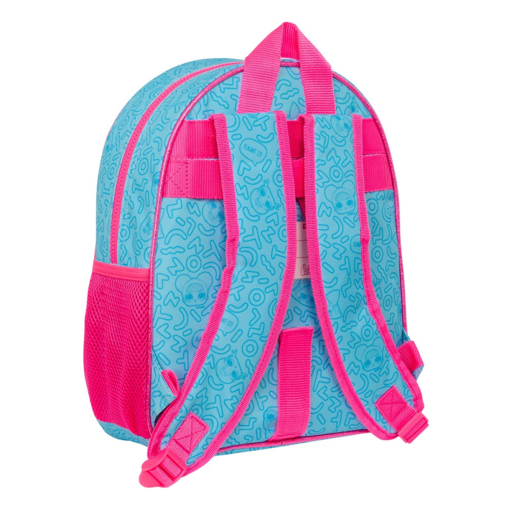 Cartable LOL Surprise! Divas Bleu 28 x 34 x 10 cm