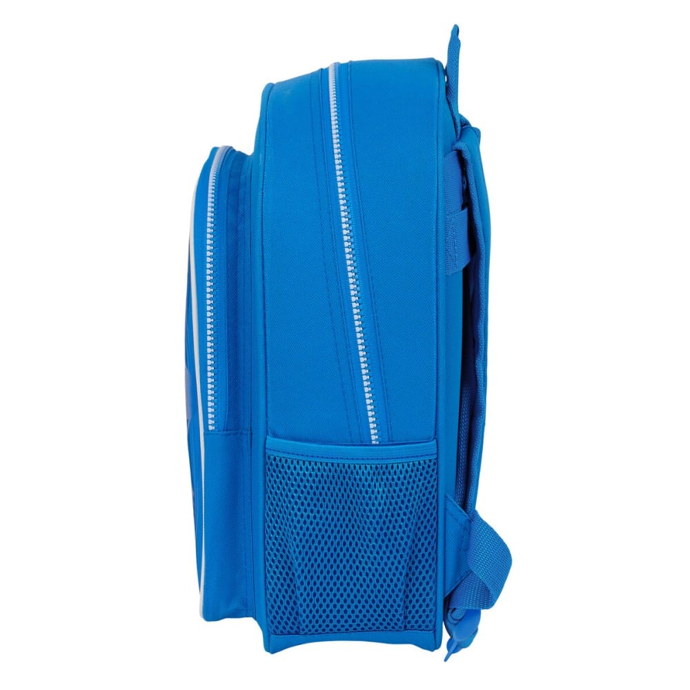 Schulrucksack R. C. Deportivo de La Coruña Blau 27 x 33 x 10 cm