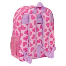 School Bag Barbie Love Pink 32 X 38 X 12 cm