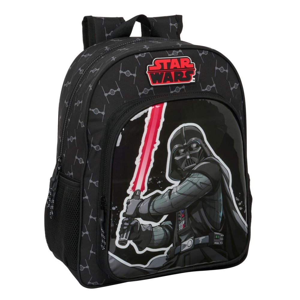 Schulrucksack Star Wars The fighter Schwarz 32 X 38 X 12 cm