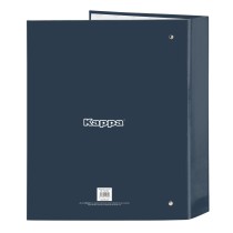 Ring binder Kappa Dark navy Navy Blue A4 27 x 33 x 6 cm