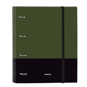 Ring binder Safta Dark forest Black Green 27 x 32 x 3.5 cm