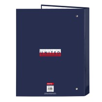 Ringbuch Benetton Varsity Marineblau A4 26.5 x 33 x 4 cm