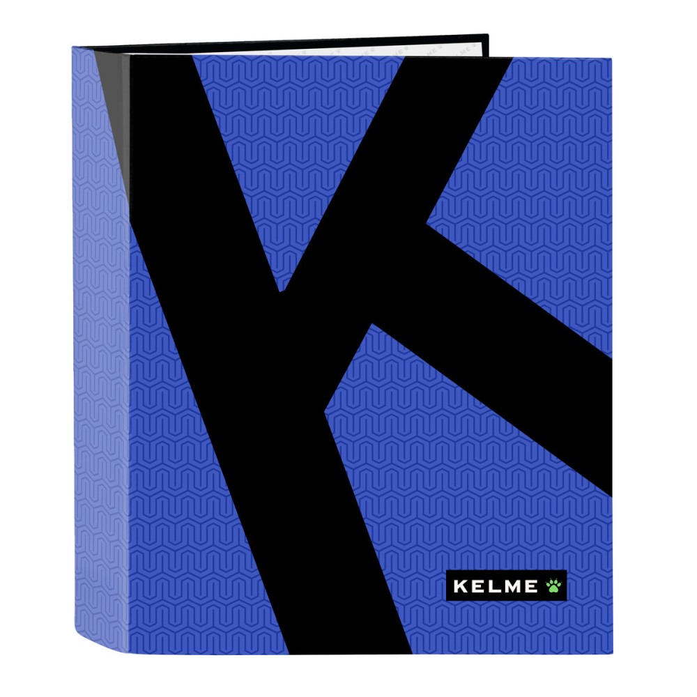 Ring binder Kelme Royal Blue Black A4 27 x 33 x 6 cm