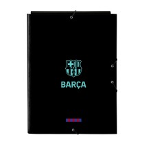 Faltblatt F.C. Barcelona Schwarz A4