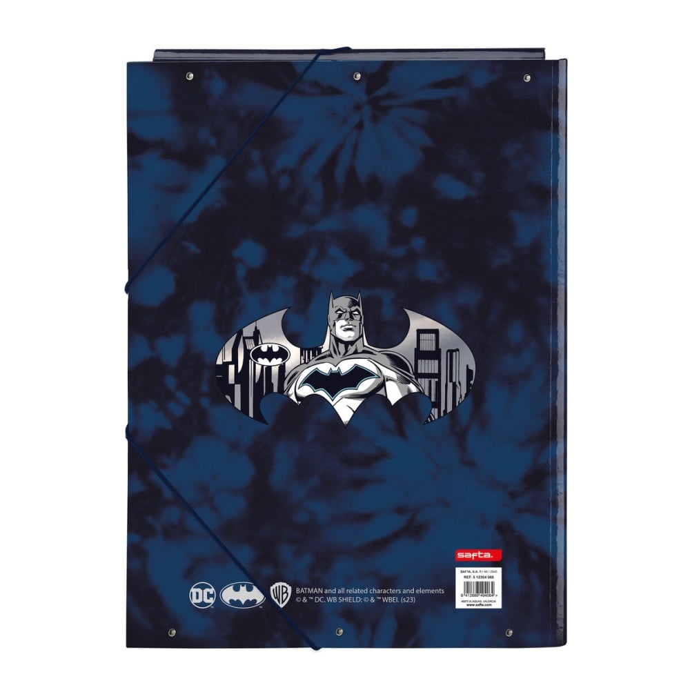 Faltblatt Batman Legendary Marineblau A4