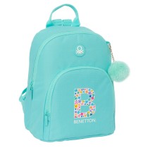 Rucksack Benetton Letter Mini Green 25 x 30 x 13 cm