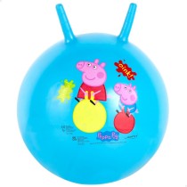 Springende Kugel Peppa Pig Ø 45 cm Blau (10 Stück)