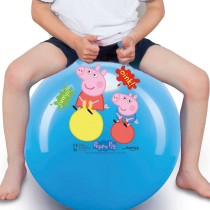 Springende Kugel Peppa Pig Ø 45 cm Blau (10 Stück)