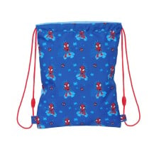 Rucksacktasche mit Bändern Spidey Blau 26 x 34 x 1 cm