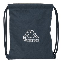 Rucksacktasche mit Bändern Kappa Dark navy Grau Marineblau 35 x 40 x 1 cm