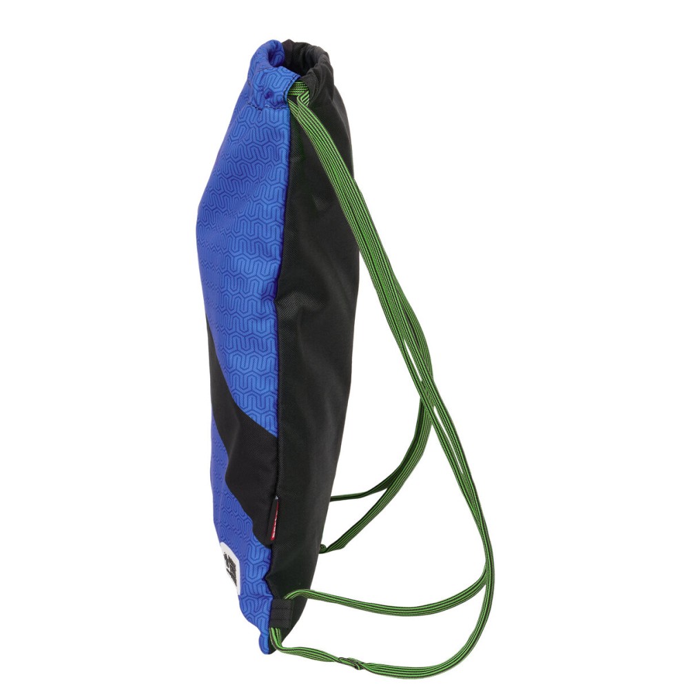 Rucksacktasche mit Bändern Kelme Royal Blau Schwarz 35 x 40 x 1 cm