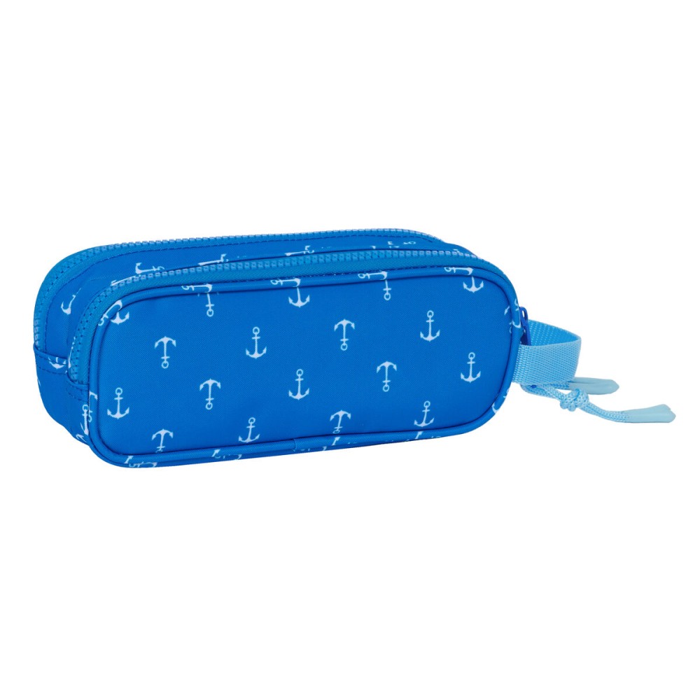 Trousse Fourre-Tout Double Donald Bleu 21 x 8 x 6 cm