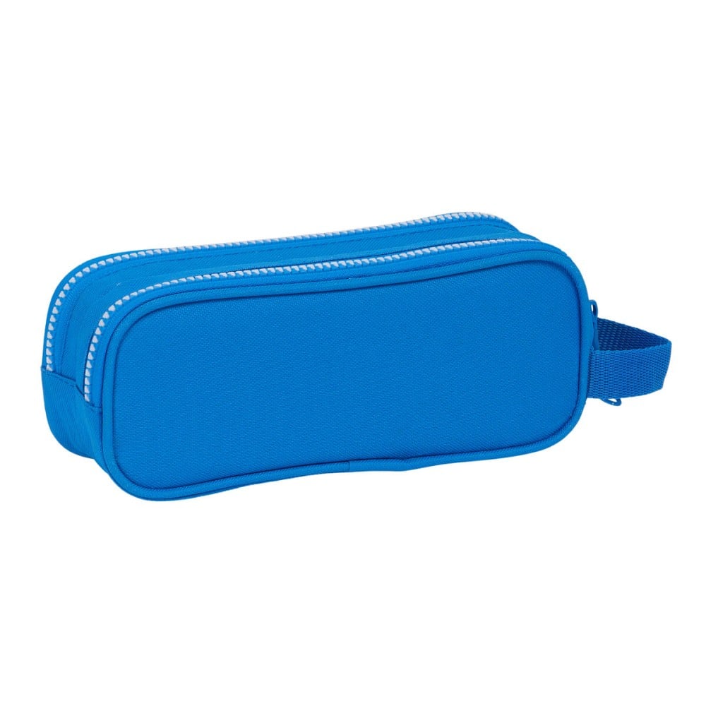 Zweifaches Mehrzweck-Etui R. C. Deportivo de La Coruña Blau 21 x 8 x 6 cm