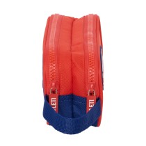 Zweifaches Mehrzweck-Etui Atlético Madrid Blau Rot 21 x 8 x 6 cm