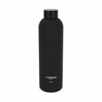 Thermosflasche ThermoSport Soft Touch Schwarz 1 L (6 Stück)