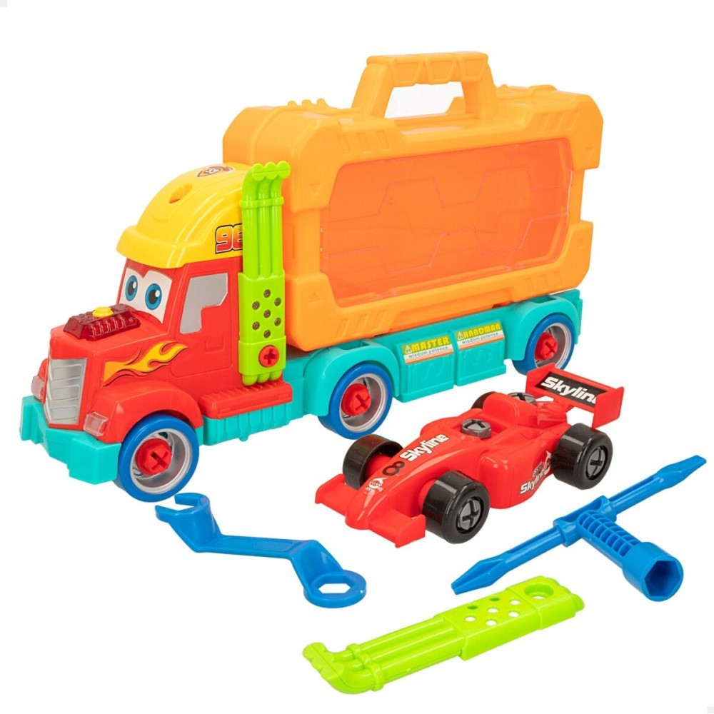 Camion Autotransporteur Colorbaby 43 x 23,5 x 10,5 cm (2 Unités)