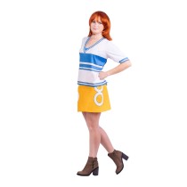 Verkleidung für Erwachsene One Piece Nami (3 Stücke)