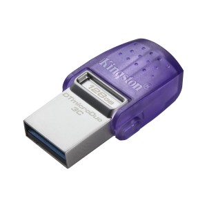 Pendrive Kingston DTDUO3CG3/128GB Noir Violet Acier 128 GB Otros