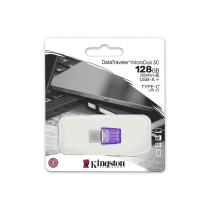 Pendrive Kingston DTDUO3CG3/128GB Noir Violet Acier 128 GB Otros