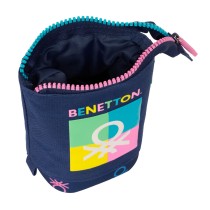 Trousse Gobelet Benetton Cool Blue marine 8 x 19 x 6 cm