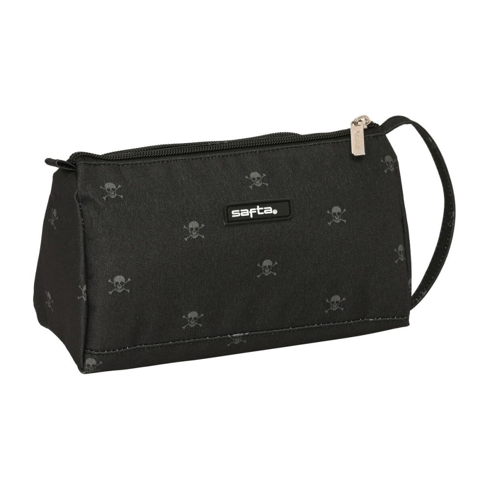 Trousse Scolaire avec Accessoires Safta California Noir 20 x 11 x 8.5 cm (32 Pièces)