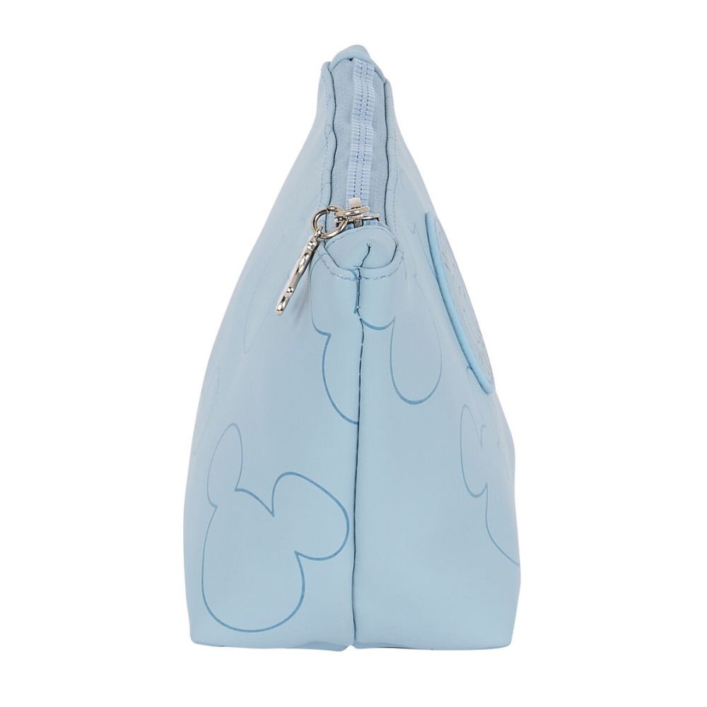 School Toilet Bag Mickey Mouse Clubhouse Teen Snow Blue Polyurethane 23 x 12 x 8 cm