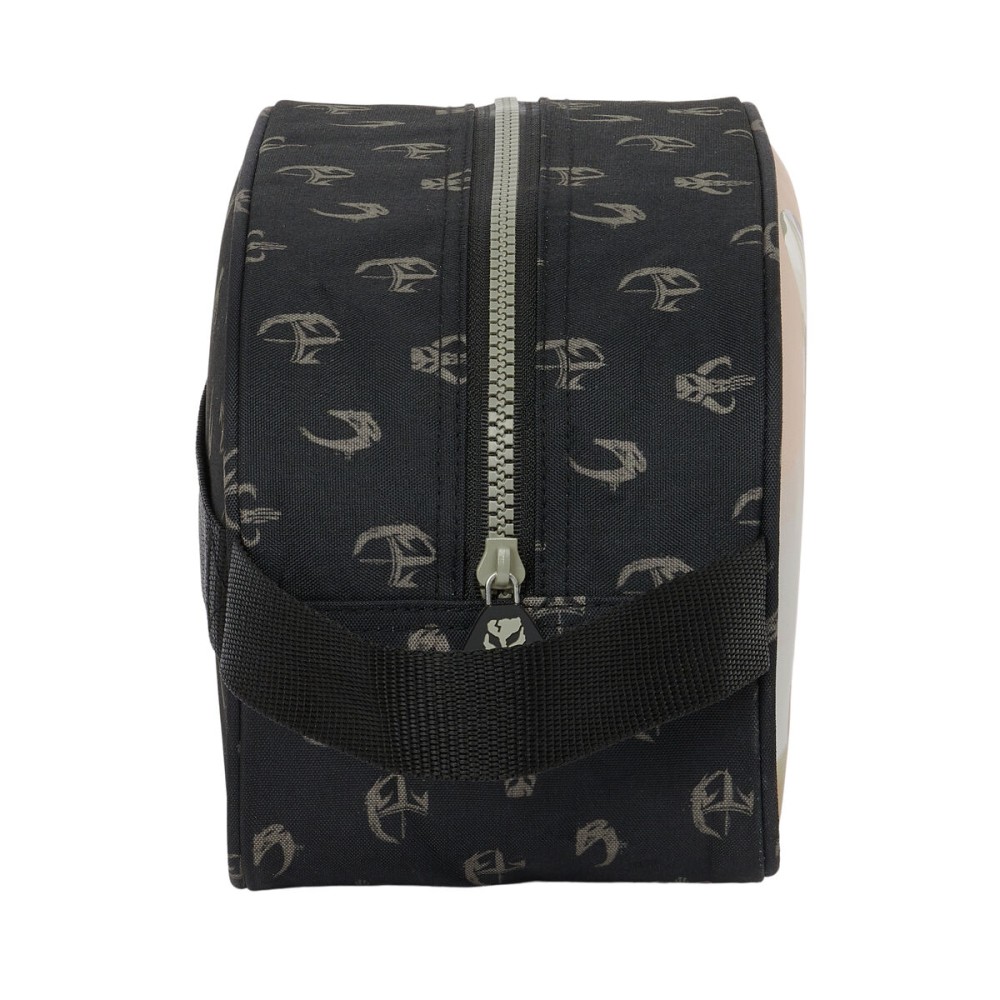 School Toilet Bag The Mandalorian This is the way Black 26 x 15 x 12 cm