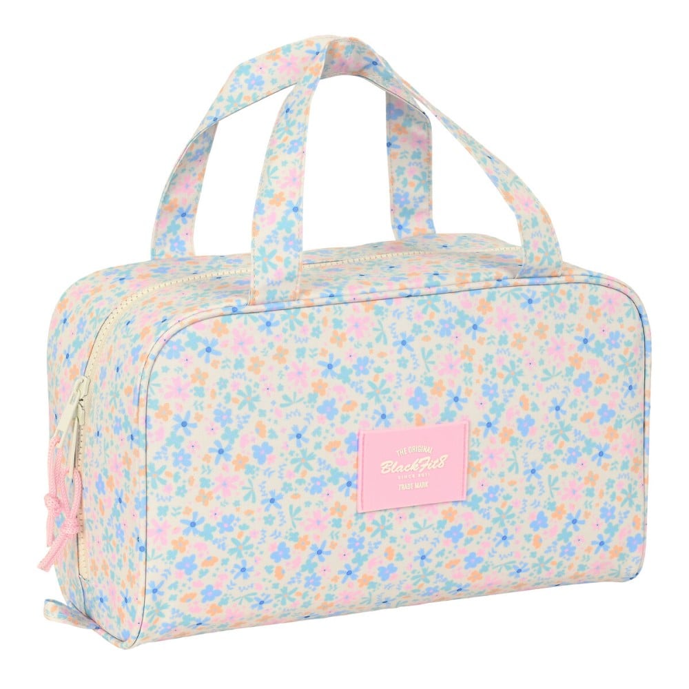 Kulturbeutel für die Schule BlackFit8 Blossom Bunt 31 x 14 x 19 cm