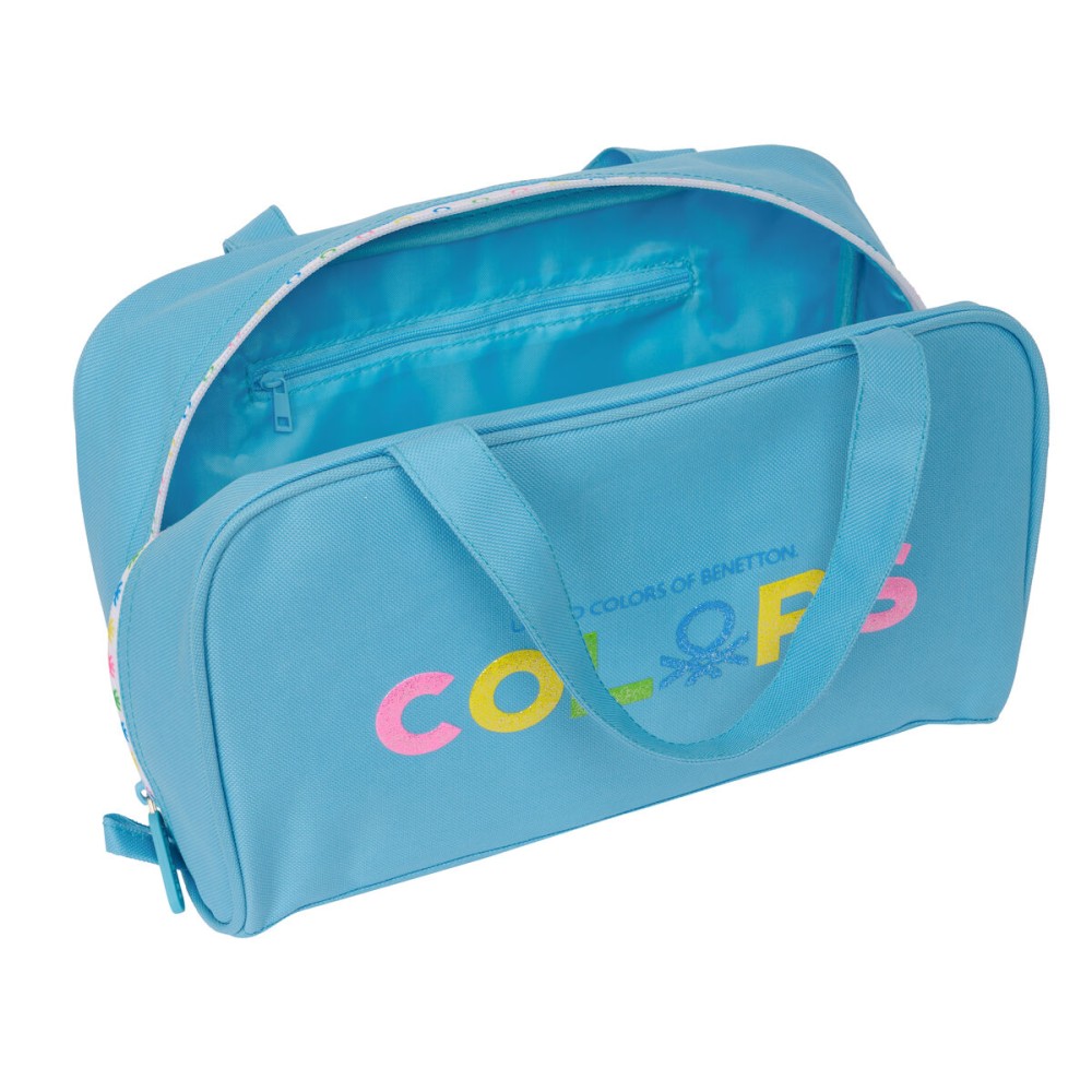 School Toilet Bag Benetton Spring Sky blue 31 x 14 x 19 cm