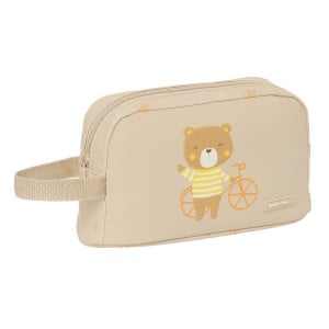 Thermal Lunchbox Safta Bear Beige 21.5 x 12 x 6.5 cm