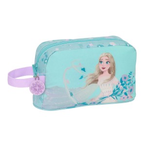 Sac glacière goûter Frozen Hello spring Bleu 21.5 x 12 x 6.5 cm