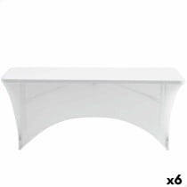 Spielmatte Aktive Tisch Weiß Zubehör Fahrzeuge Straße 183 x 76 x 76 cm (6 Stück)