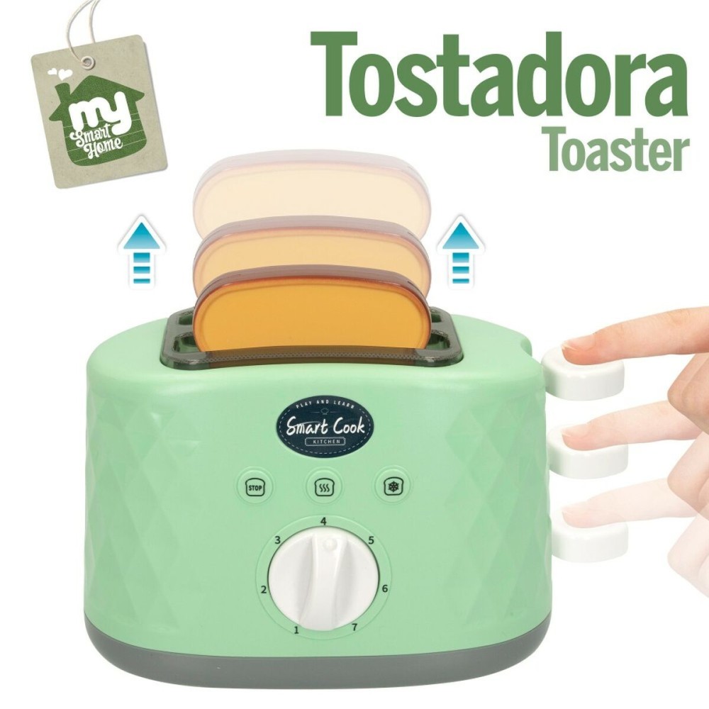 Spielzeug-Toaster Colorbaby Sound 18 x 11,5 x 9,5 cm (6 Stück)