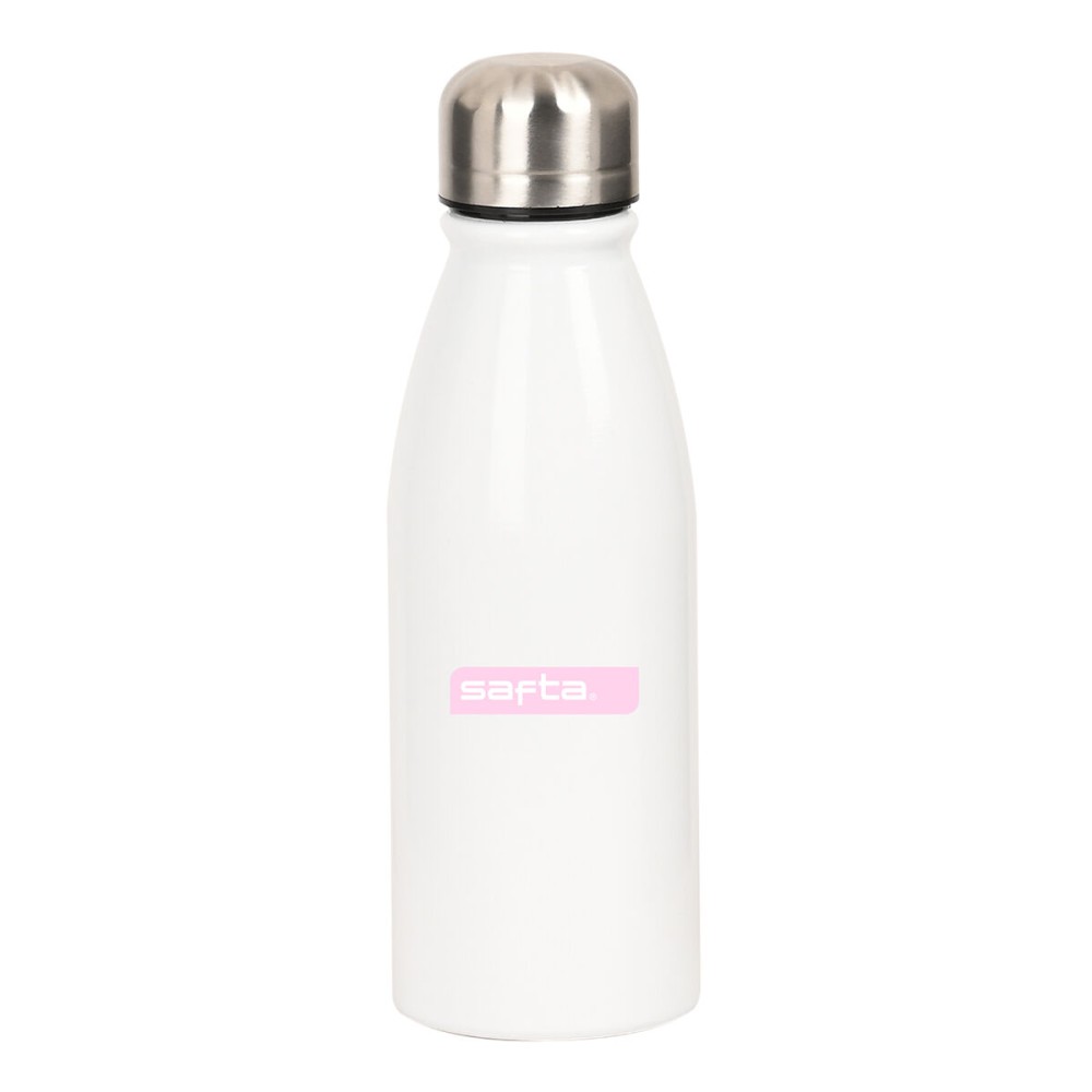 Water bottle Safta White 500 ml