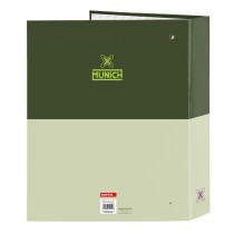 Reliure à anneaux Munich Bright khaki Vert A4 27 x 33 x 6 cm