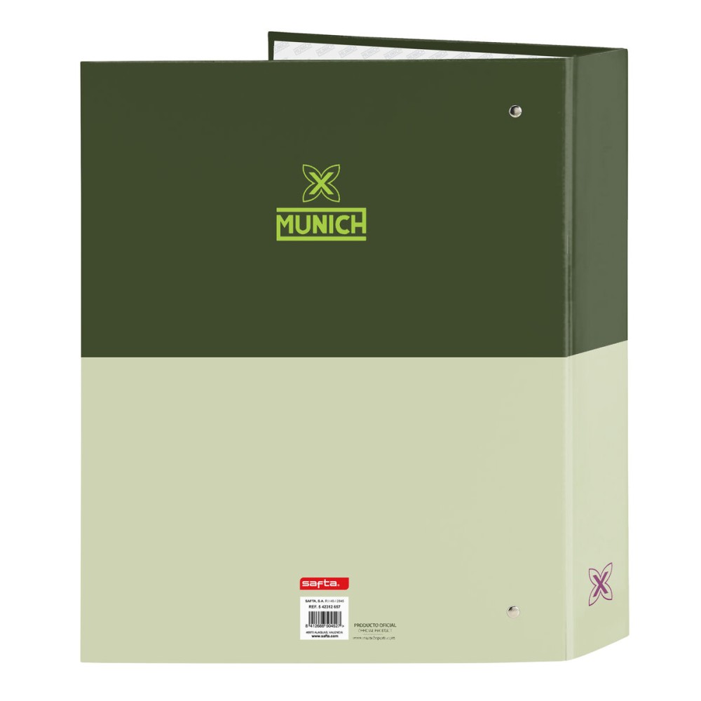 Ringbuch Munich Bright khaki grün A4 27 x 33 x 6 cm