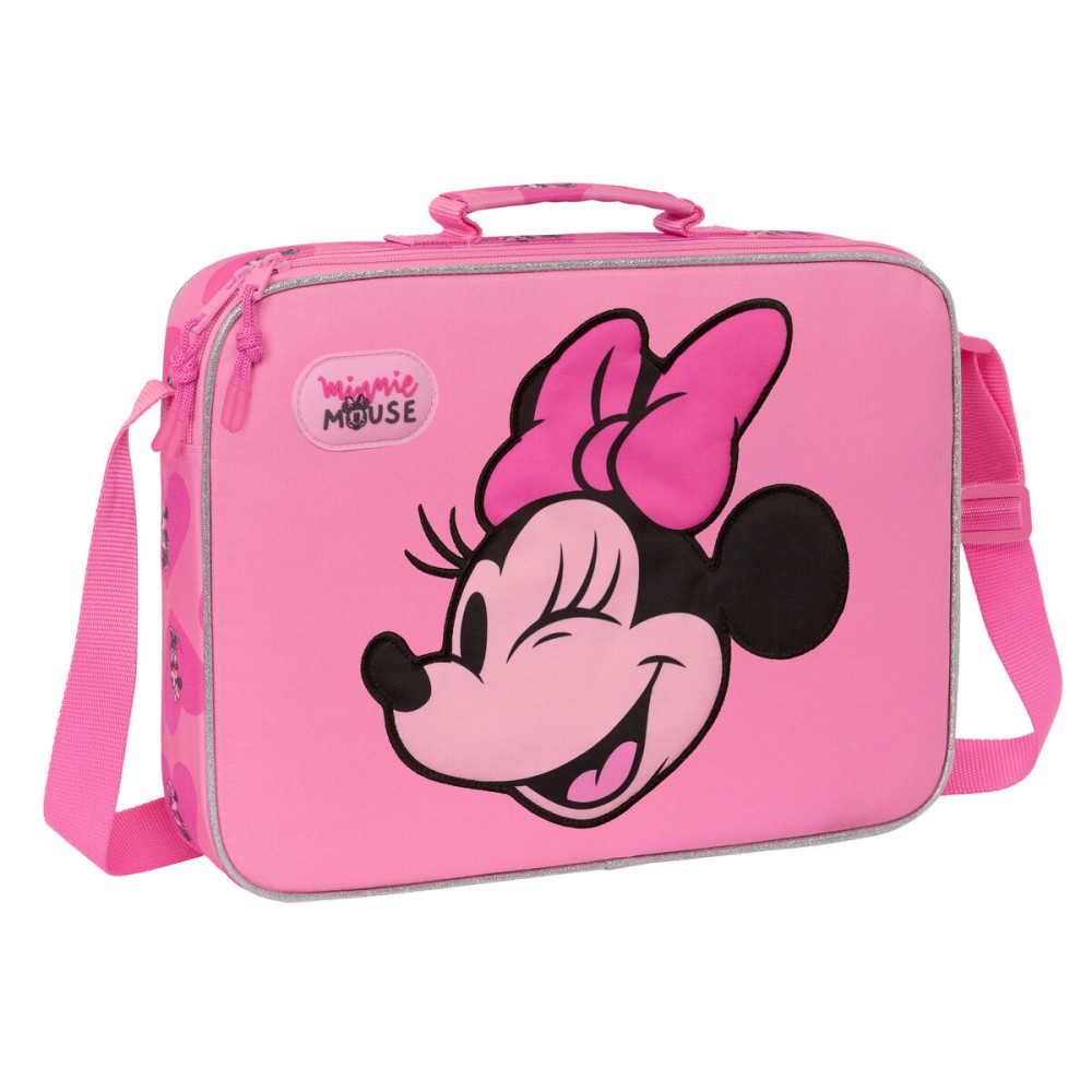 Cartable d'école Minnie Mouse Loving Rose