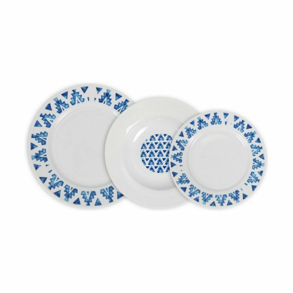 Dinnerware Set La Mediterránea Marvin Circular 12 Pieces (2 Units)