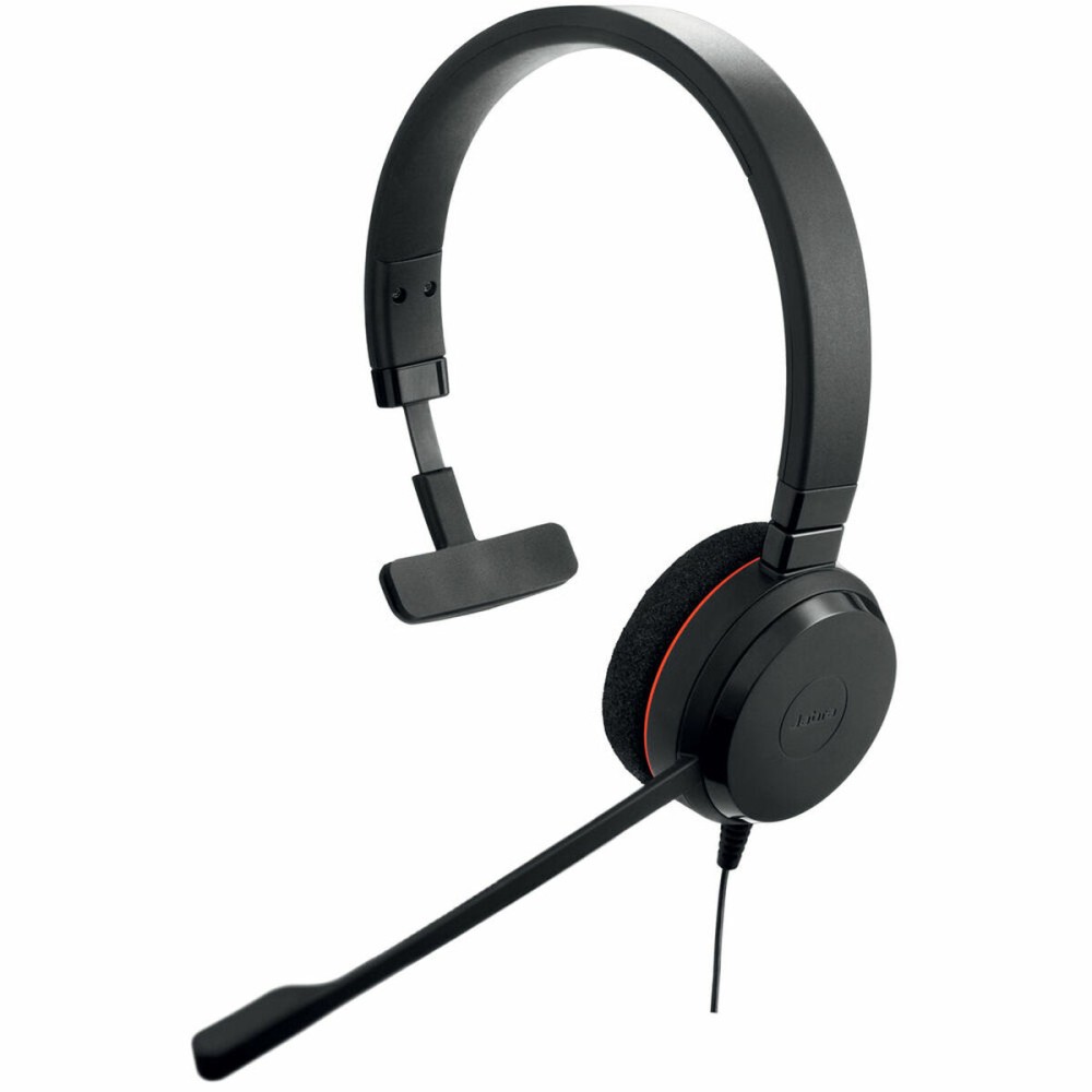 Kopfhörer mit Mikrofon Jabra Evolve 20 UC Mono Schwarz