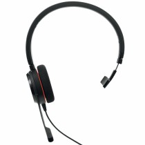 Headphones with Microphone Jabra Evolve 20 UC Mono Black