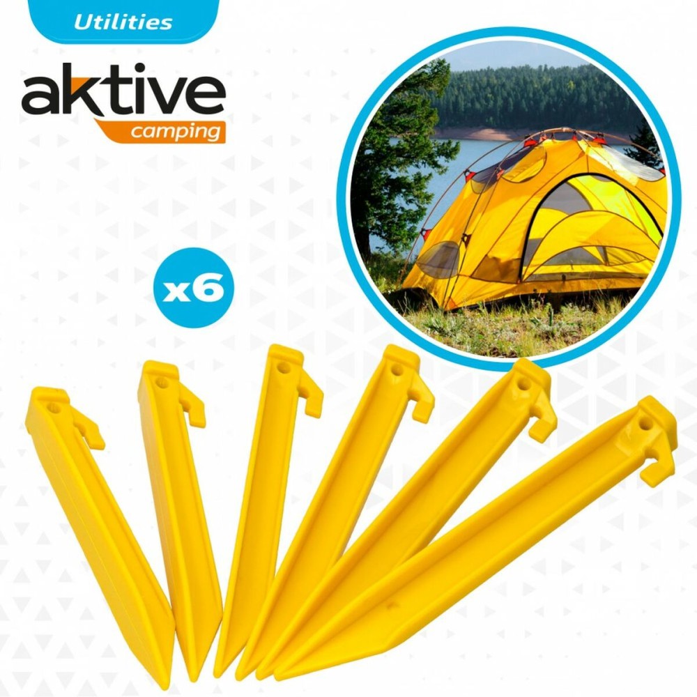 Spitzhacke für Camping Aktive 6 Stücke (24 Stück)