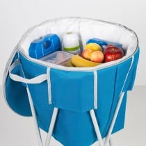 Portable Fridge Aktive Blue Foldable With support 43 x 85 x 43 cm (2 Units)