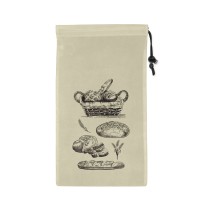 Reusable Food Bag Set Quttin Bread TNT (Non Woven) 2 Pieces 25 x 45 cm (36 Units)