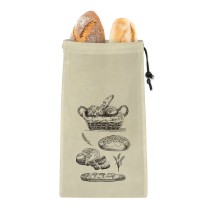 Wiederverwendbare Säcke für Lebensmittel Quttin Brot TNT (Non Woven) 2 Stücke 25 x 45 cm (36 Stück)