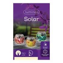 Solar lamp Lumineo 894596 9 cm Mosaic