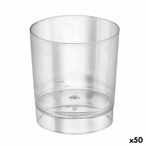 Set of Shot Glasses Algon Reusable Transparent 10 Pieces 35 ml (50 Units)